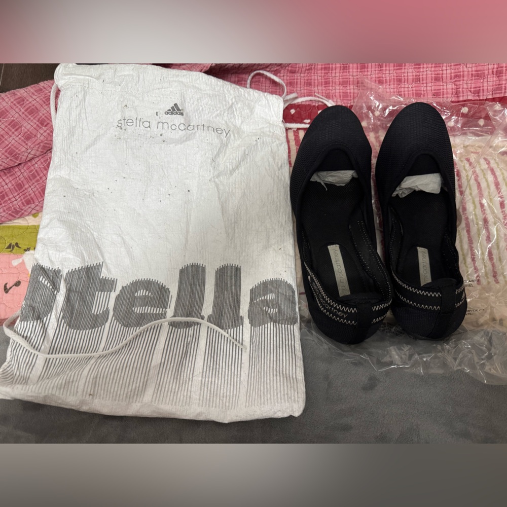 adidas stella mccartney ballerina flats size 6.5